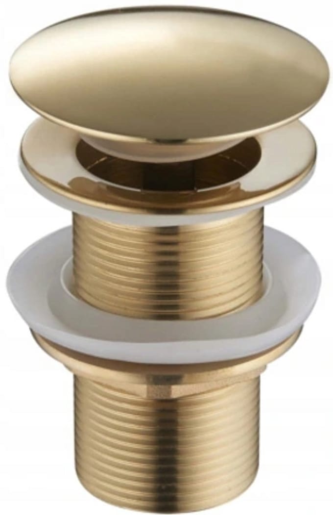 Mexen klik-klak plug rond, goud - 79910-50
