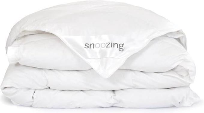 Snoozing - Olympus - Dons - 4-seizoenen dekbed - Eenpersoons - 140x220 cm - Wit