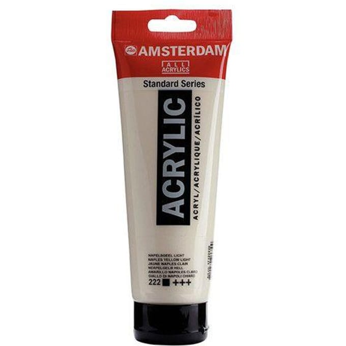 Acrylverf - #222 Napelsgeel Licht - Amsterdam - 250 ml