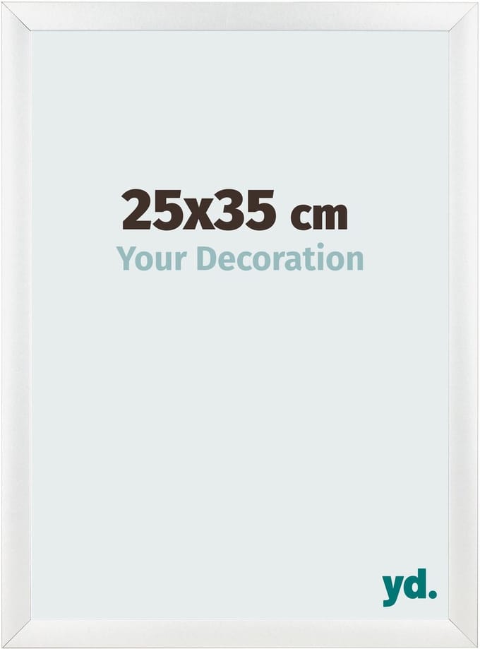Your Decoration - Fotolijst 25x35 cm - MDF - Wit Hoogglans - Pisa