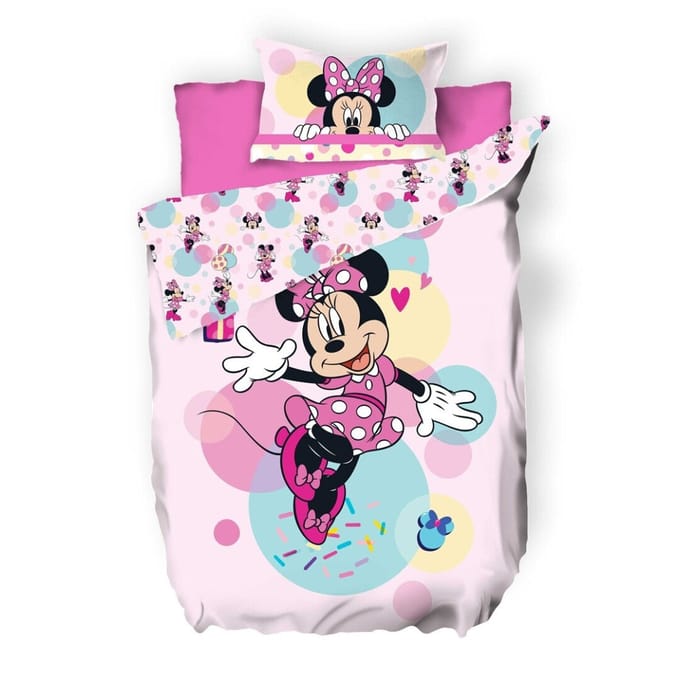 Minnie Mouse Dekbedovertrek 140 x 200 cm - polykatoen