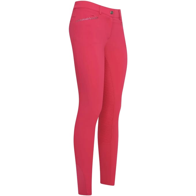 Imperial Riding Rijbroek El Capone Full Grip - Rood - 40