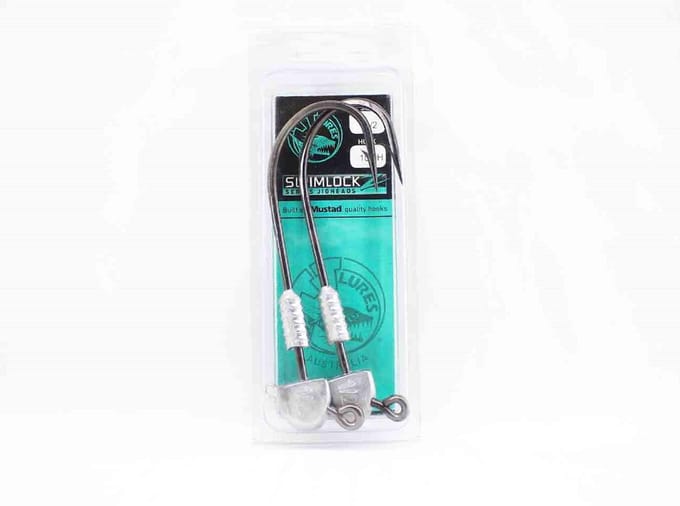 Tackle Tactics TT Swimlockz HD jigkop 1/2 oz 10/0 H 2/pak (4020) blue
