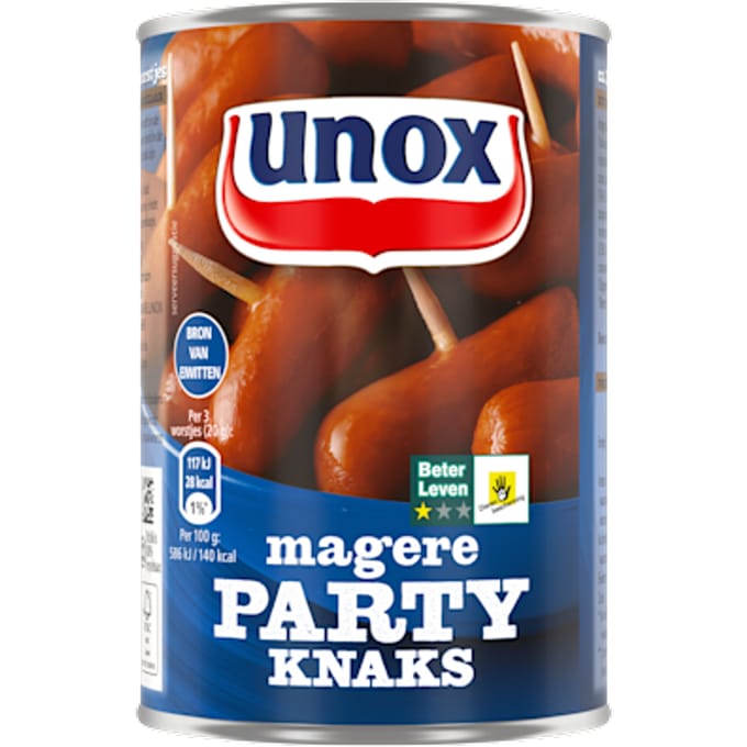 Magere party knaks