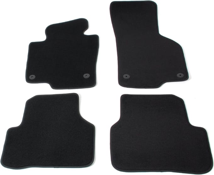 Automatten voor Volkswagen Passat B7 (2010-2014) - 4-delig - Velours