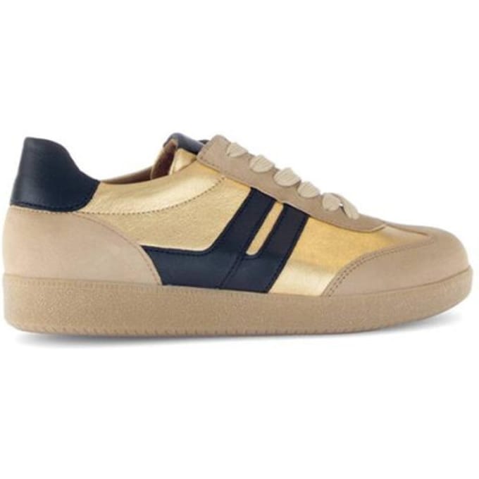 Gabor -Dames - goud - sneakers - maat 39