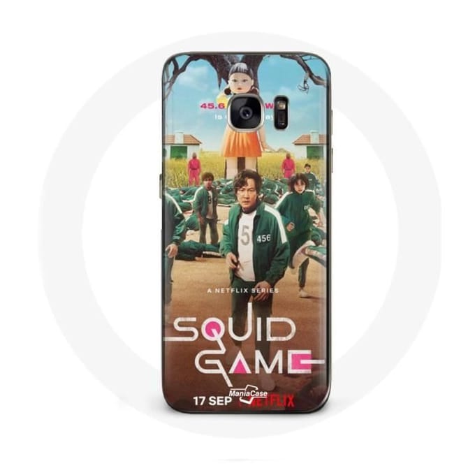 Case voor Samsung Galaxy S6 Squid Game Series Spelers Soldaten Pop