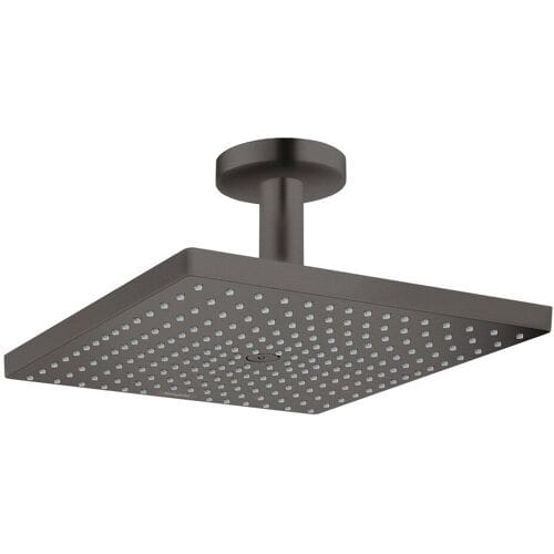 Hansgrohe Raindance e Hoofddouche m plafondarm - 30cm - geborsteld zwart chroom