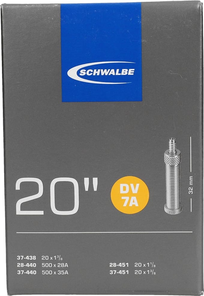 Binnenband Schwalbe DV7A 20 / 28/37-438/451 - 32mm ventiel