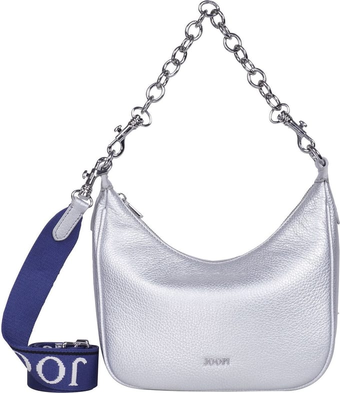 JOOP! Schoudertas Dolce Metallo Ginger Hobo Silver Zilverkleurig