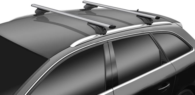 Dakdragers geschikt voor Hyundai i30 (PD) 2017-heden wagon Menabo Sonic zilver