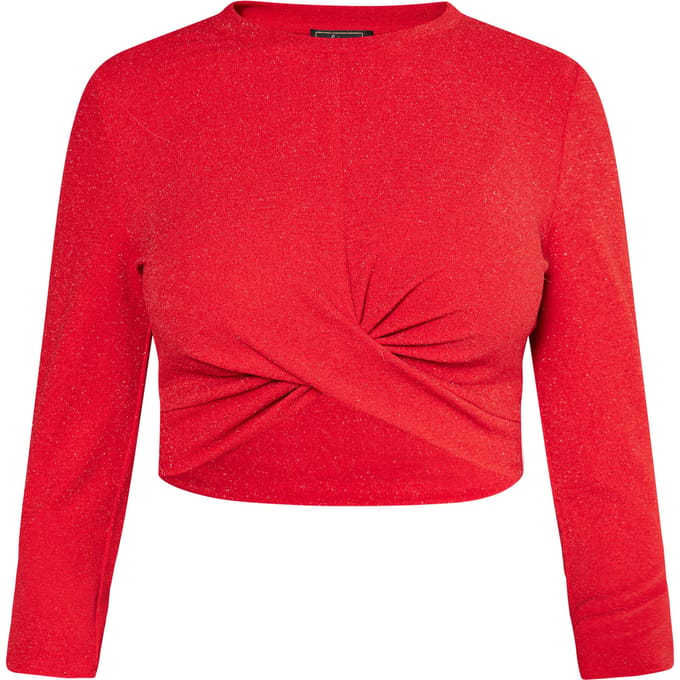 Faina Longsleeve Dames rood