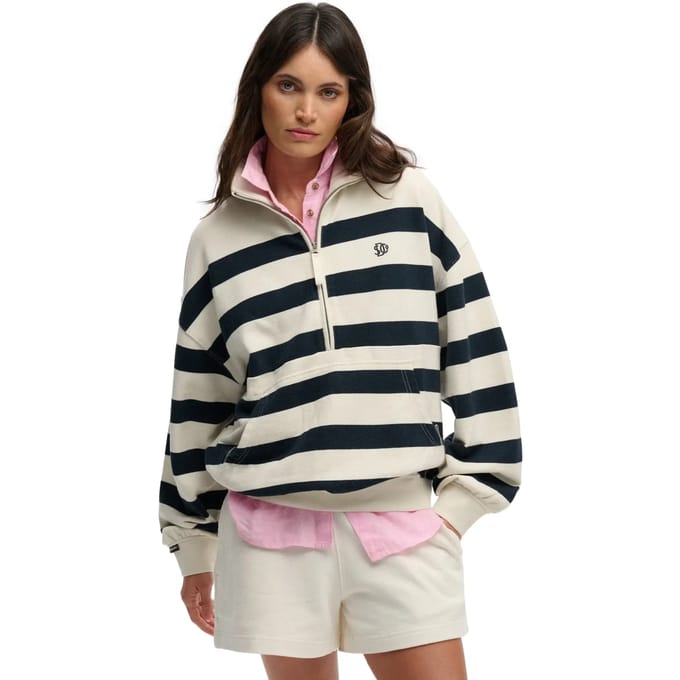 Dames half-zip sweatshirt Superdry Studios Half