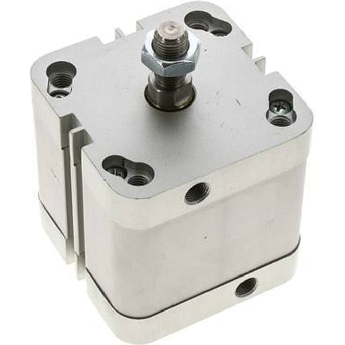 ISO 21287 Compacte Dubbelwerkende Cilinder 63-30mm - Magnetisch - Mannelijke Stang
