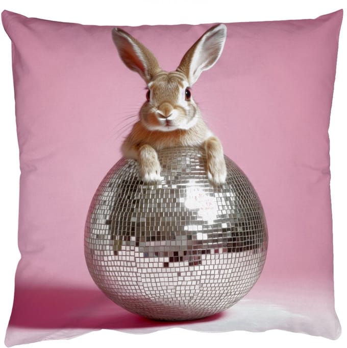 Sierkussens - Kussentjes Woonkamer - 45x45 cm - Haas - Strik -Discobal