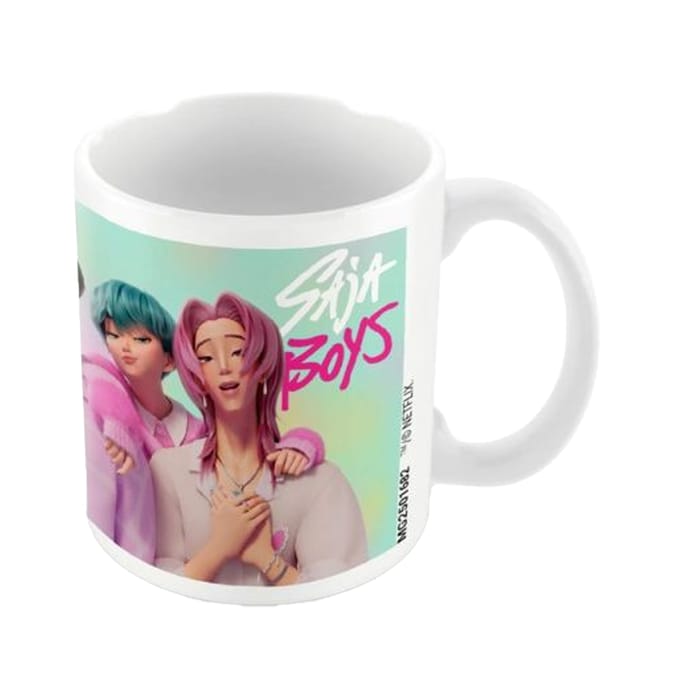 K-Pop Demon Hunters Saja Jongensmok (Wit)