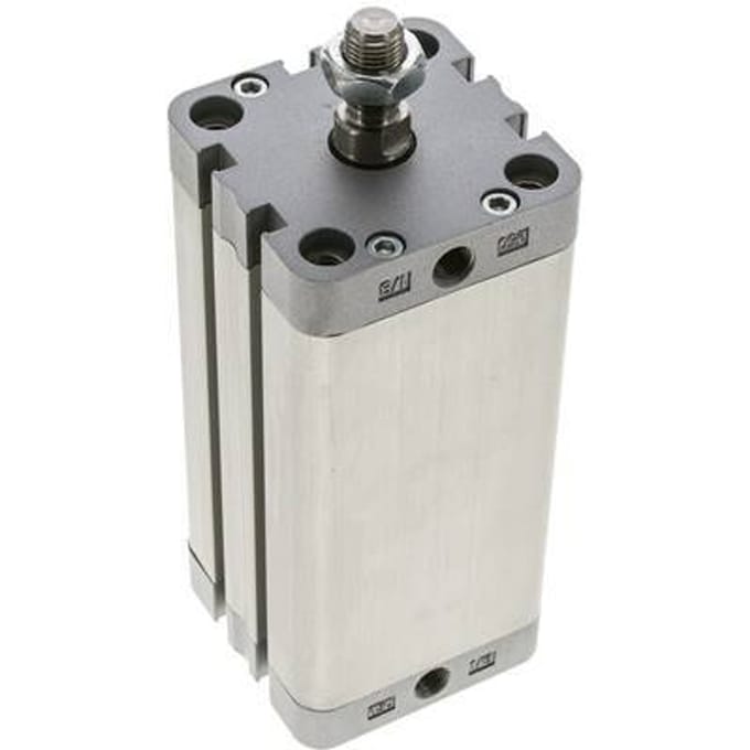 ISO 21287 Compacte Dubbelwerkende Cilinder 50-100mm - Magnetisch - Mannelijke Stang