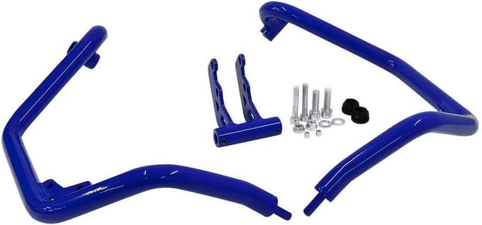 Crash Bar Motor - Valbeveiliging Frame - Motor Bescherming - Stalen Frame Beugel - Set van 2 - Blauw