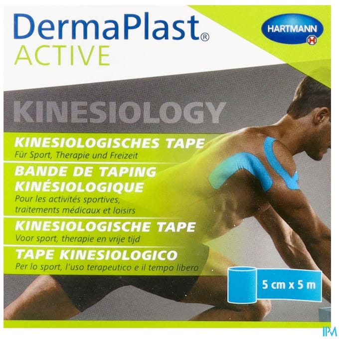 Dp Active Kinesio Tape Blauw 1 P/s