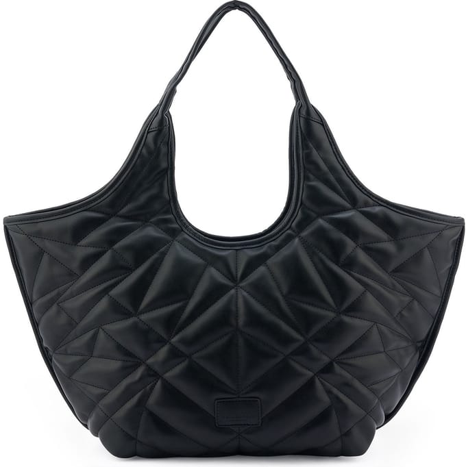 SEIDENFELT MANUFAKTUR shopper Huuvari Shopper Black zwart