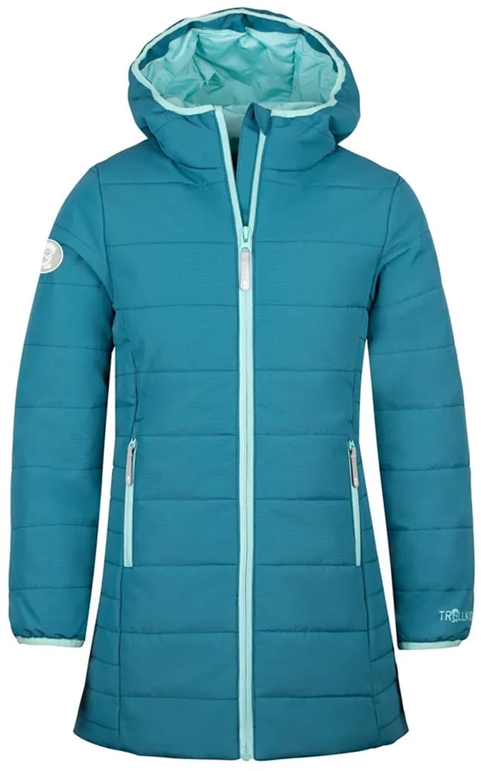 Trollkids Stavanger Coat Jas Blauw 164 cm Meisje
