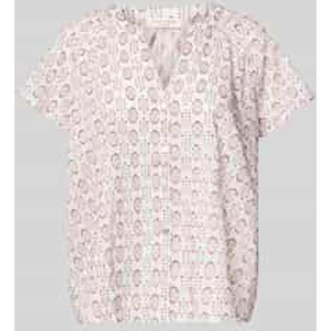 Overhemdblouse met knoopsluiting