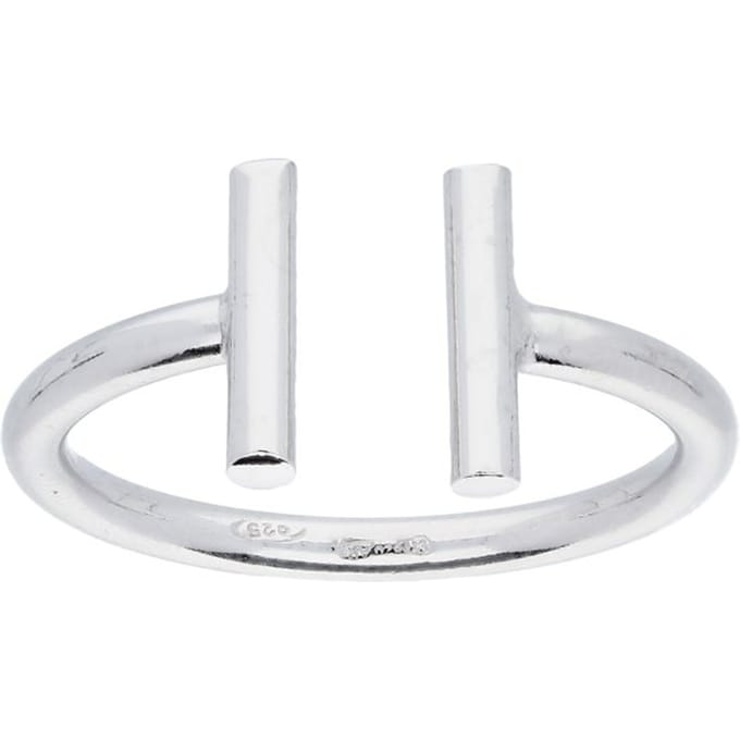 Damesring - Staafje 925 - ringmaat 18.50mm / maat 58