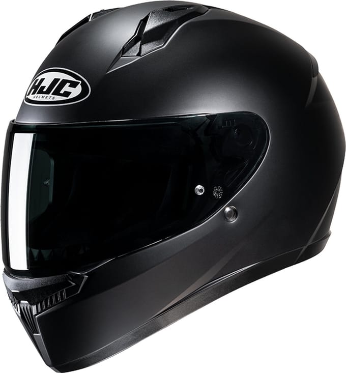 Hjc C10 Flat Zwart Semi Flat Zwart Integraalhelm - Helm