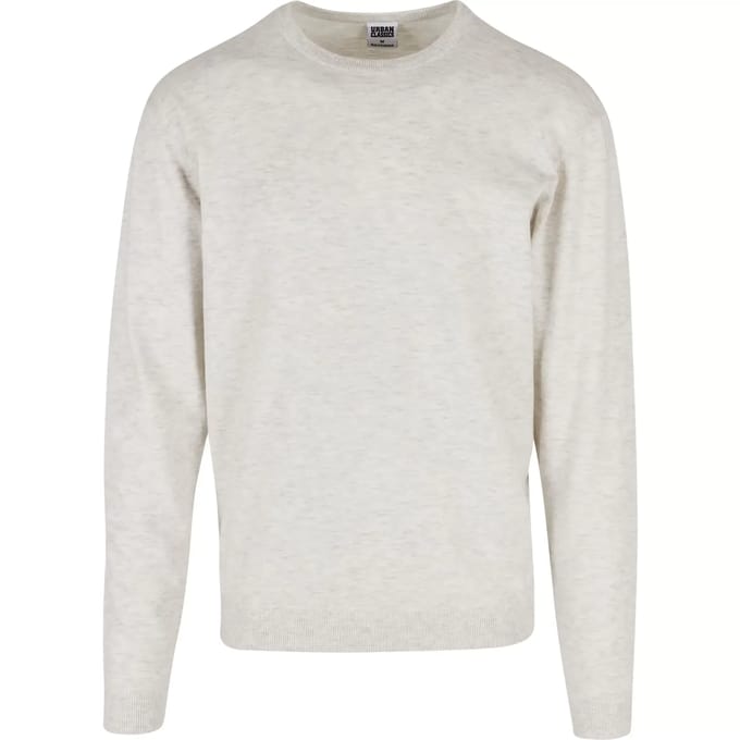 Urban Classics - Eco Mix Sweater/trui - XXL - Grijs