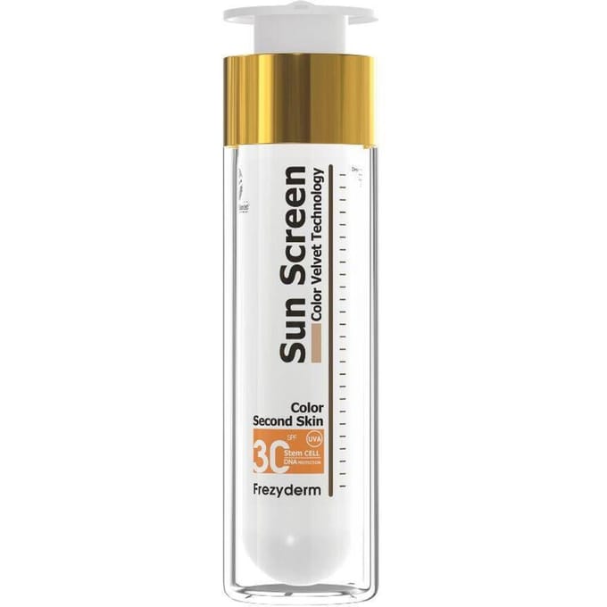 Frezyderm Sun Screen Velvet Color Face SPF30 50 Zonnecrème