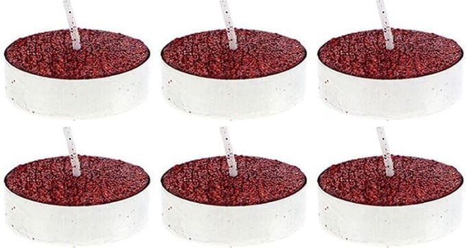 Unfocuüm zilver zilver zilver zilver - set van 6 pc's - Plastic - Wit - SILUMEN