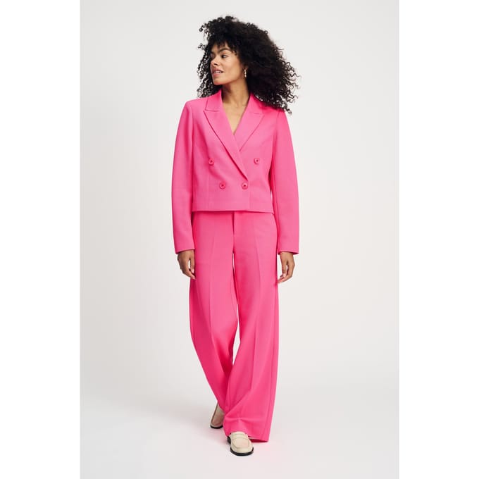POM Amsterdam Blazer Short Vibrant Pink Größe: 34 | Blazer Outlet | Damen | Rosa