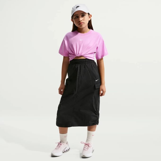 Nike Boxy Essential T-shirt Kinderen-mauve
