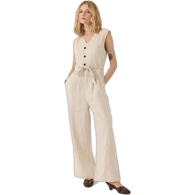 Mouwloze jumpsuit voor dames Artlove Alveria