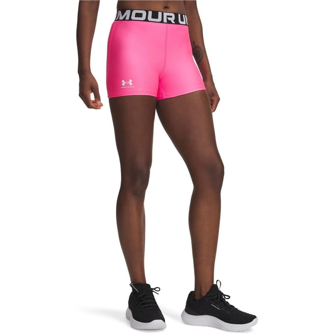 Under Armour Dames/Dames HeatGear Compressieshort (Roze)