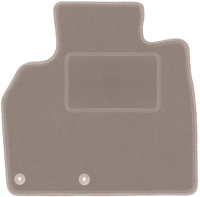 Beige bestuurdersmat voor: Renault Espace IV 7 zitplaatsen (2002-2012)