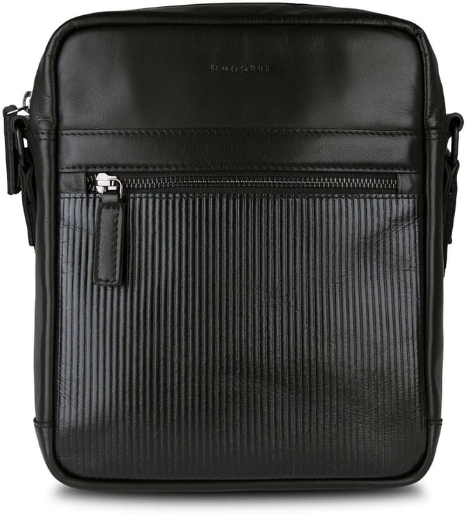 bugatti schoudertas Joel Crossbody Bag Black zwart