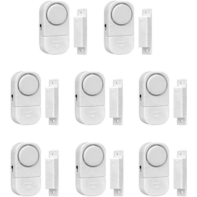 Draadloos Deur en Raam Alarmsysteem - 8 Stuks