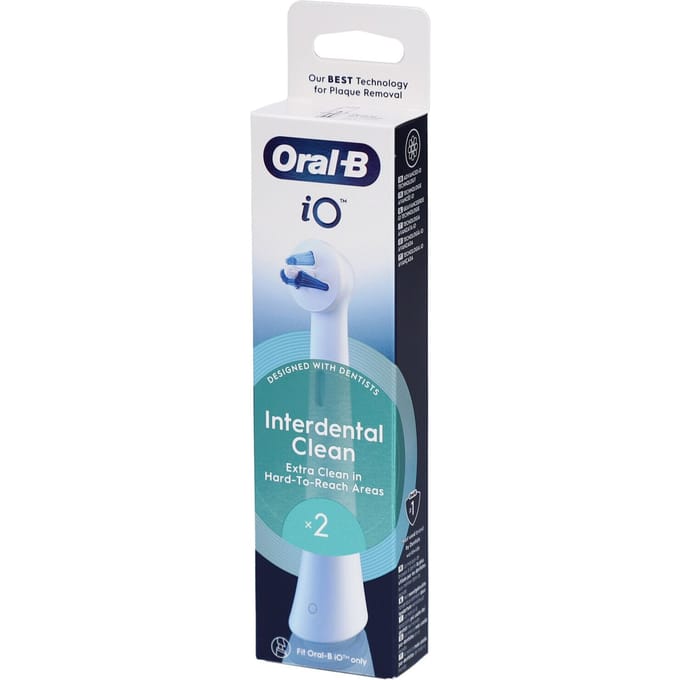 Oral-B iO Interdental Clean Brossettes de Rechange x 2
