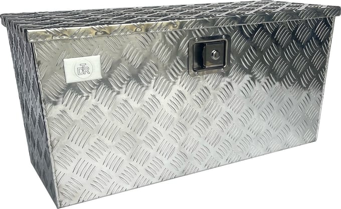 Aluminium opbergkist 840x310x400