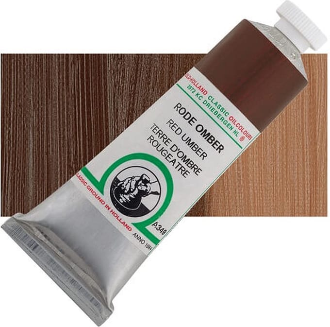 Old Holland Olieverf Red Umber A349 18ml