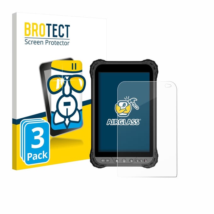 Screenprotector 3 Stuks voor Zoomsmart A8004 Series Beschermglas transparant