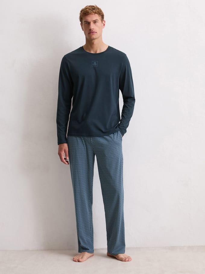 Marc O'Polo Mannen Pyjama Blend & Pair Cotton