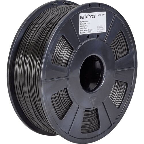 Renkforce RF-4511228 Filament PLA Pro 2.85 mm 1000 g Zwart 1 stuk(s)