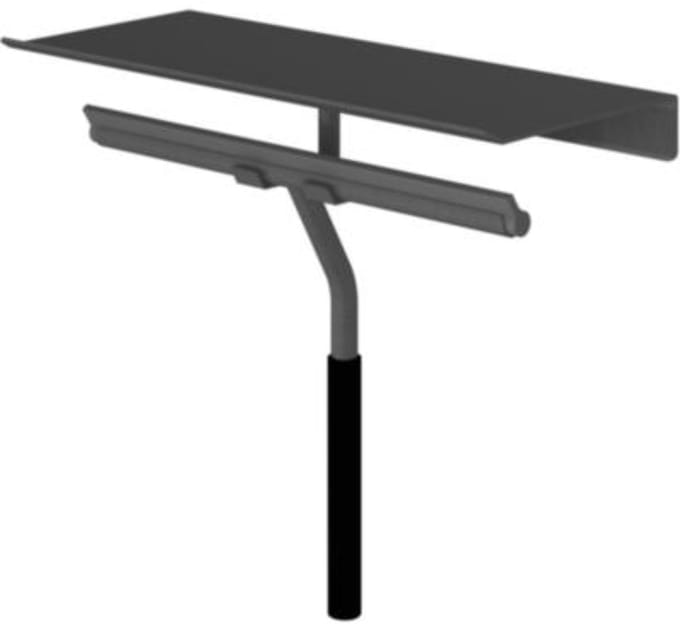 Hotbath &More Shelves - Douchewisser - Geborsteld Zwart