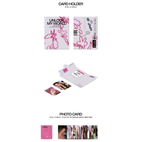 fromis_9 1e Album Unlock My World??(Weverse Albums ver.) white