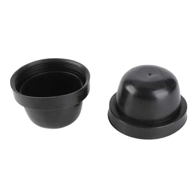 2 Stuks 70mm Auto LED Lamp Koplamp Rubber Waterdicht Stofdicht Afsluitdeksel black
