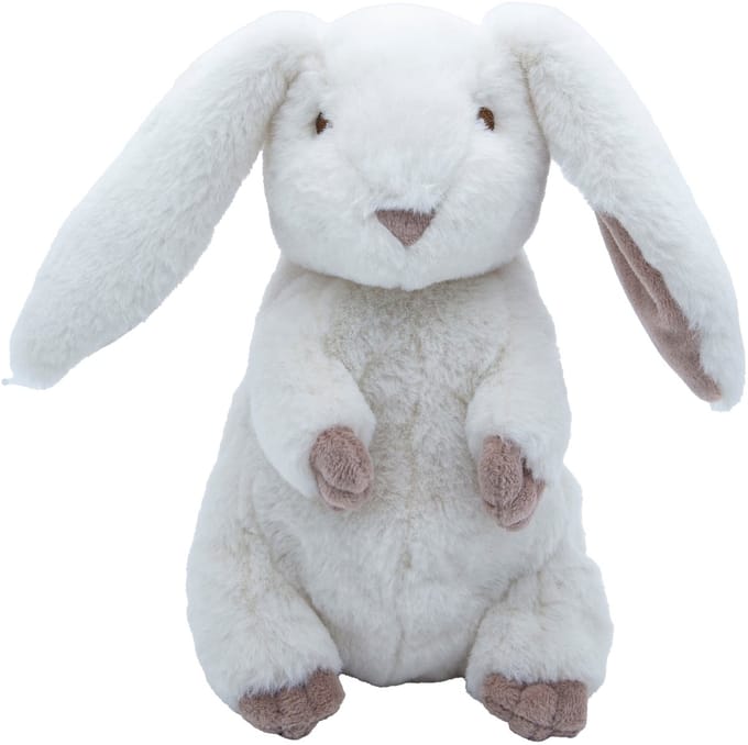Cute since 1999 - Knuffel Wit Konijn - Zittend Wit Konijn Speelgoed- Baby knuffel - 21cm
