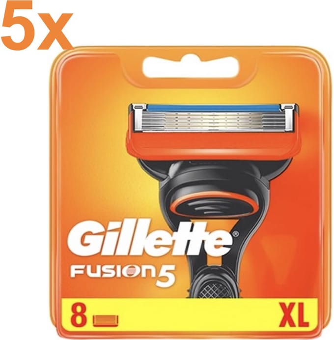 Gillette - Fusion5 - Scheermesjes/Navulmesjes - 40 Stuks
