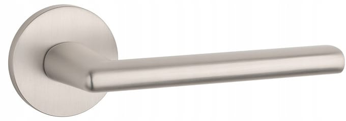 Kalmia Slanke Deurkruk Nikkel - Ronde Rozet - 7mm Dik